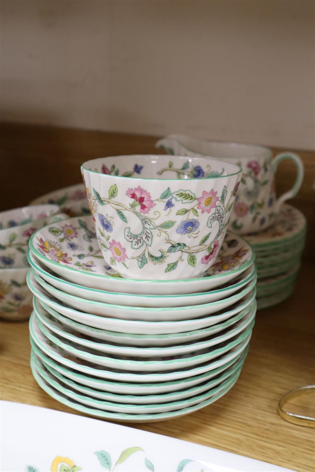 A Minton Haddon Hall tea service